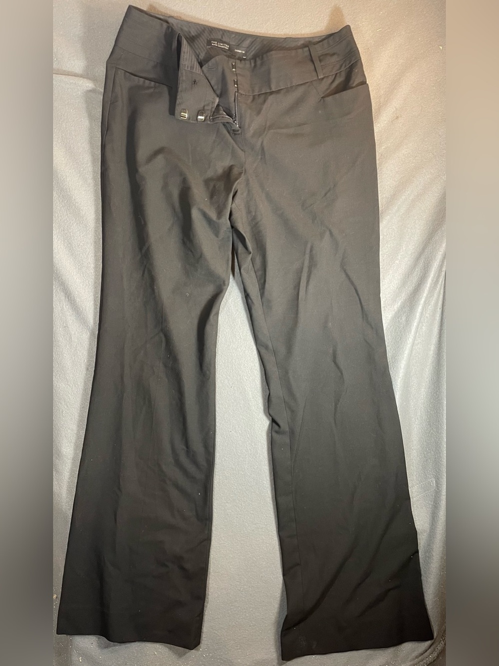 The Limited Black Collection Cassidy Fit Dress Pants Womens 10L Wide Leg